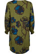 Kleid aus Viskose mit Print, Gr&uuml;n, Packshot image number 1