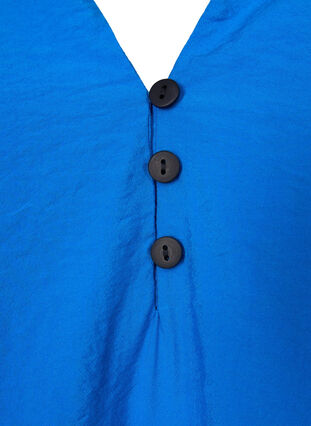 Langärmelige Bluse aus Viskosemischung, Skydiver, Packshot image number 2