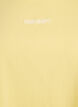 T-Shirt aus Bio-Baumwolle mit kleinem Frontmotiv, Gelb, Packshot image number 2