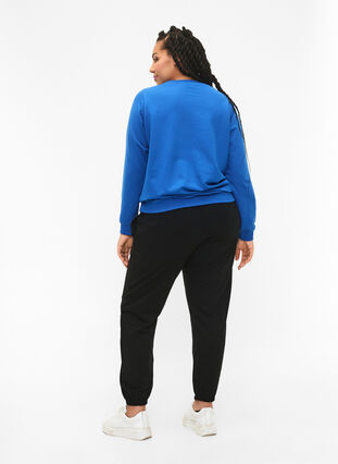 Jogginghosen mit Taschen, Black, Model image number 1