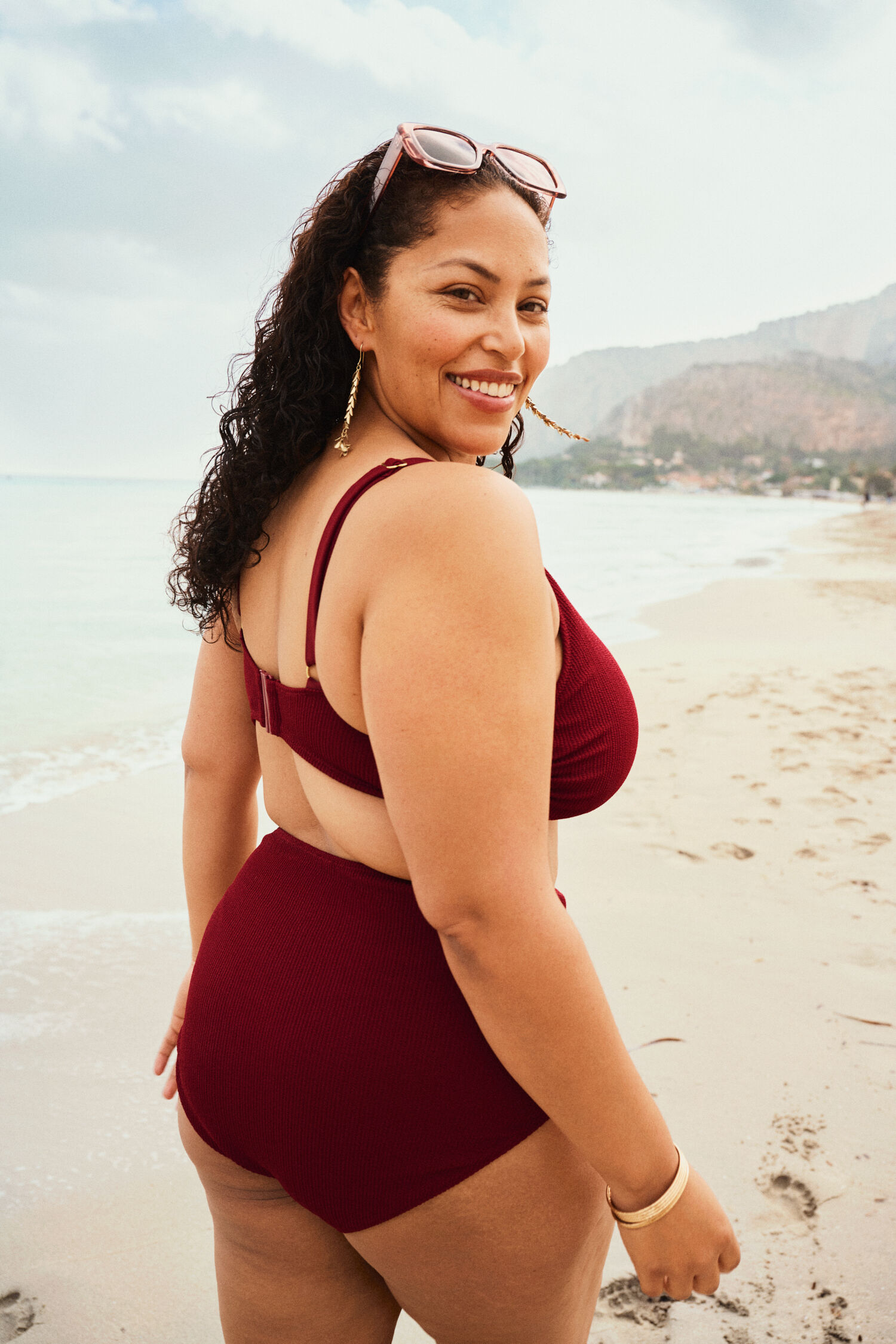 Zizzi Bikini mit Details, , Model