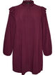 Kurzes Kleid mit R&uuml;schen und Glitzer, Rot, Packshot image number 0