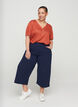 Lockere Culottes aus Baumwolle, Night Sky, Model image number 0