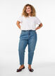 Mille Mom-Fit-Jeans mit hoher Taille, Blau, Model image number 0