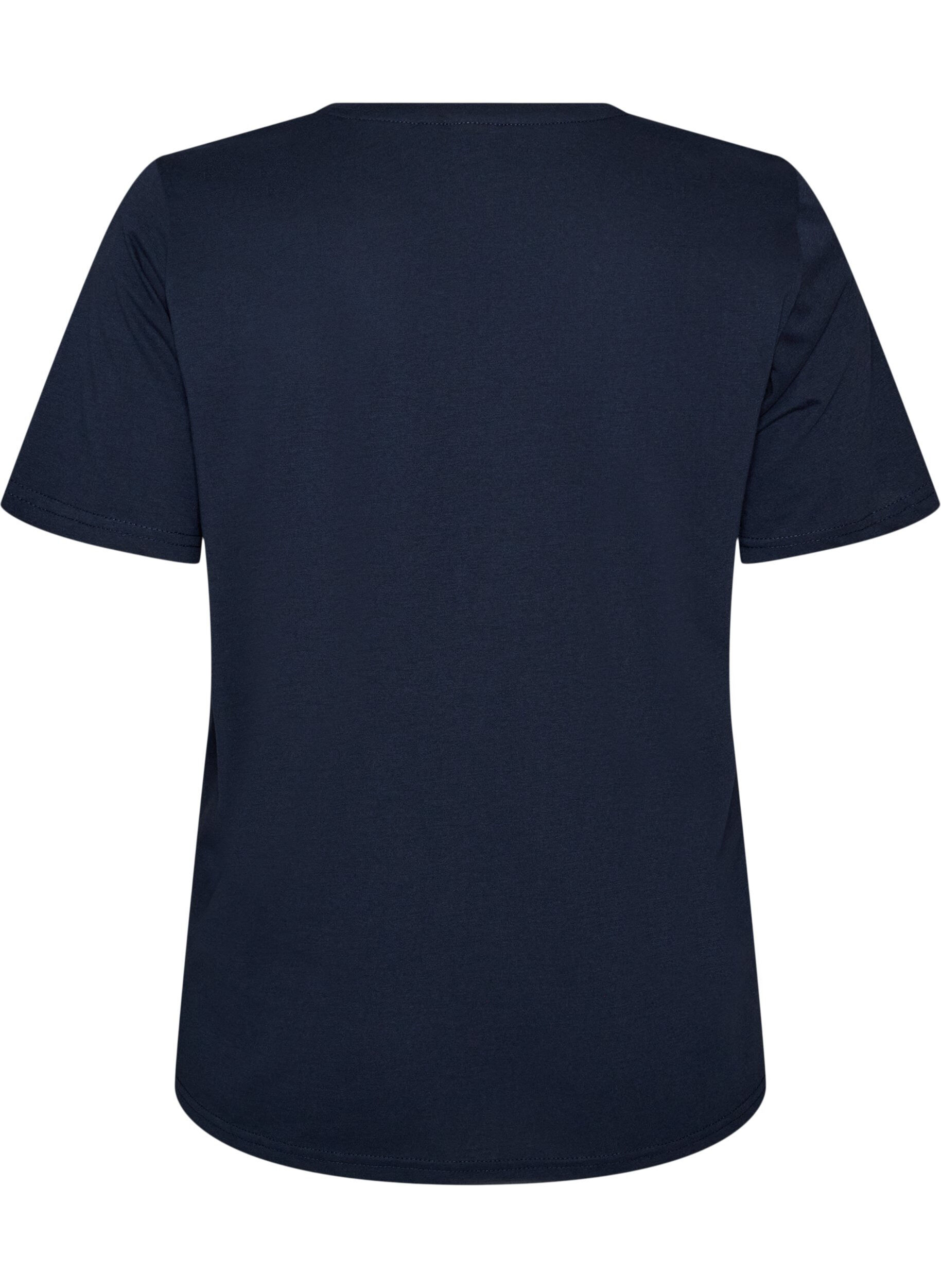 ZizziT-Shirt mit Print, Blau, Packshot image number 1