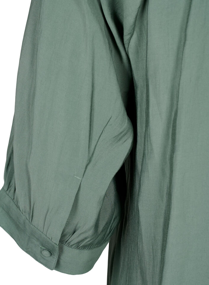 Visa-Tunic mit 3/4 Pantoletten, Duck Green, Packshot image number 3