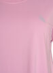 Einfarbiges Trainings-T-Shirt, Pink, Packshot image number 2