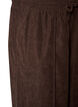 Cordhose mit weitem Bein und hoher Taille, Braun, Packshot image number 2