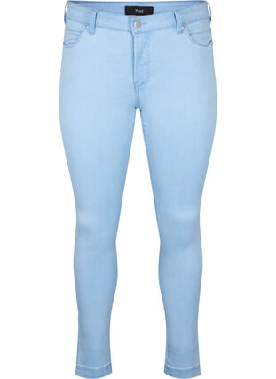 Viona Jeans mit normaler Taille, Ex Lt Blue, Packshot image number 0