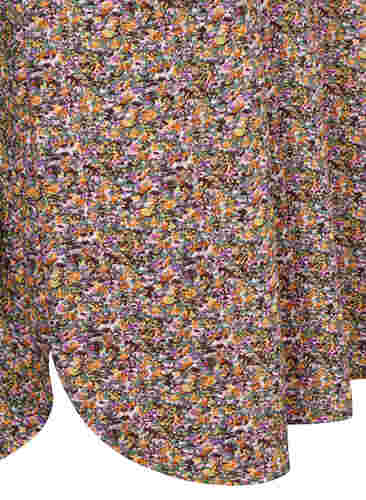 FLASH - Geblümte Tunika mit kurzen Ärmeln, Multi Ditsy, Packshot image number 3