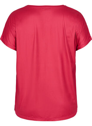 Einfarbiges Trainings-T-Shirt, Jazzy, Packshot image number 1