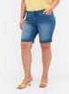 Slim Fit Emily Shorts mit normaler Taille, Blau, Model image number 4