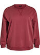 Lockeres Sweatshirt im gewaschenen Look, Rot, Packshot image number 0