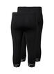 2er-Pack 3/4 Leggings mit Spitze, Black / Black, Packshot image number 1