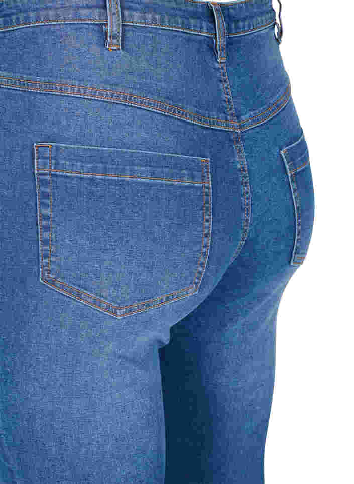 Hochtaillierte Bea-Jeans mit Super Slim Fit, Light blue, Packshot image number 3