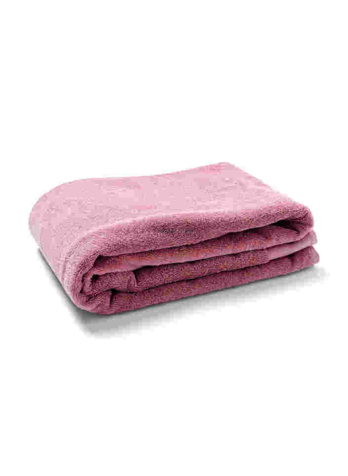 Handtuch aus Baumwoll-Frottee, Deauville Mauve, Packshot image number 2
