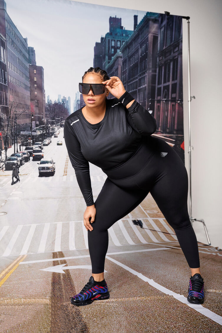 ACORE, SUPER TENSION TIGHTS - Trainingstights mit Innentasche, Schwarz, Model image number 4