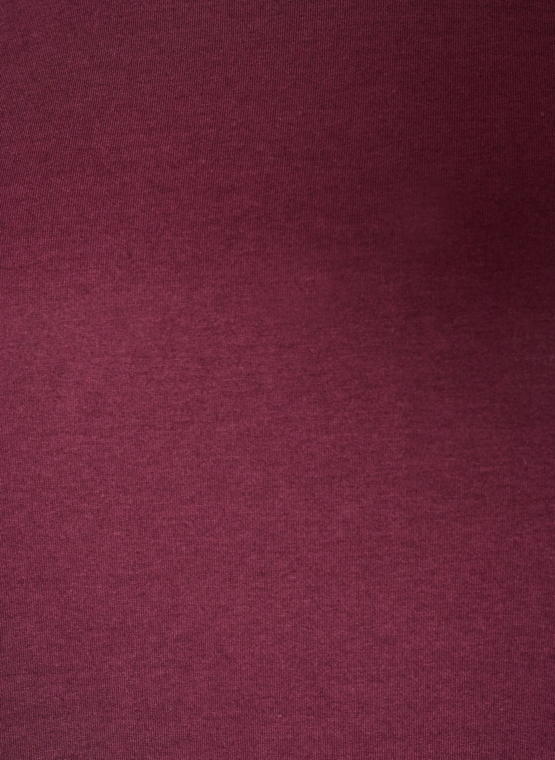 ZizziKurz&auml;rmeliges T-Shirt aus einer Baumwollmischung, Rot, Packshot image number 2