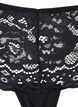 3er-Pack G-String mit Spitze, Schwarz, Packshot image number 3