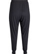 Schlafhose aus Modal mit hoher Taille, Schwarz, Packshot image number 1