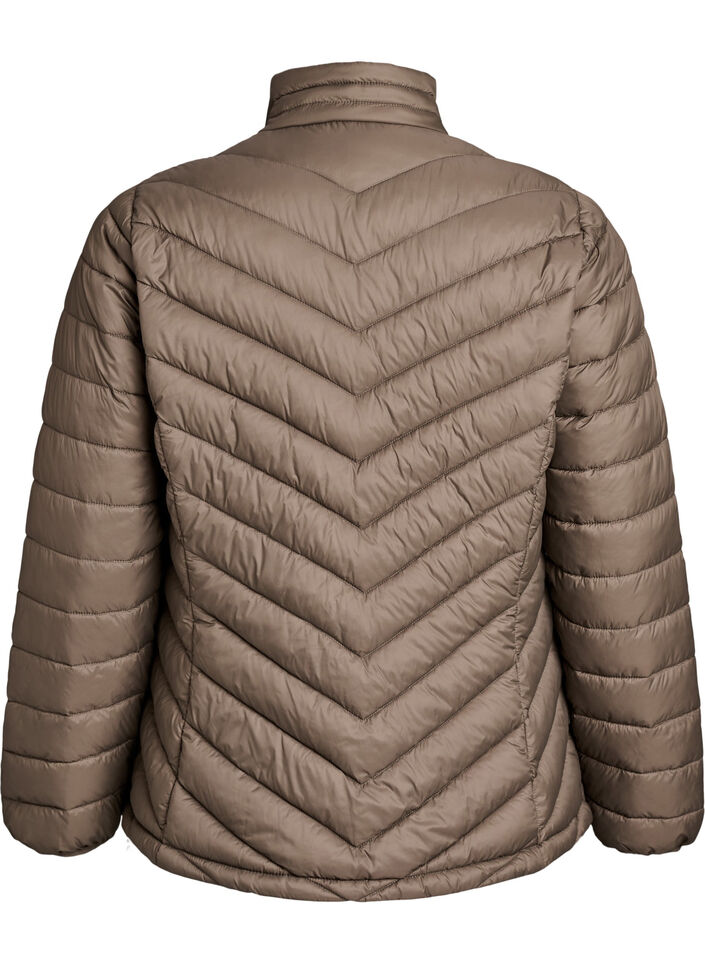 Leichte Jacke mit Taschen, Braun, Packshot image number 1