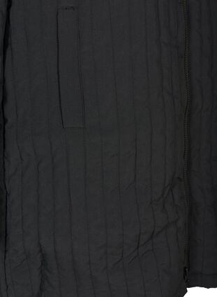 Jacke mit Taschen und hohem Kragen, Black, Packshot image number 3