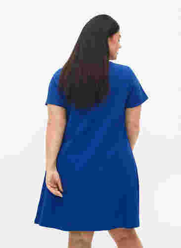 Kurzarm Kleid aus Baumwolle, Surf the web, Model image number 1