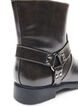 Kurzer Bikerstiefel, Braun, Packshot image number 3