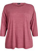 Bluse aus Jersey mit 3/4-&Auml;rmeln, Rot, Packshot image number 0