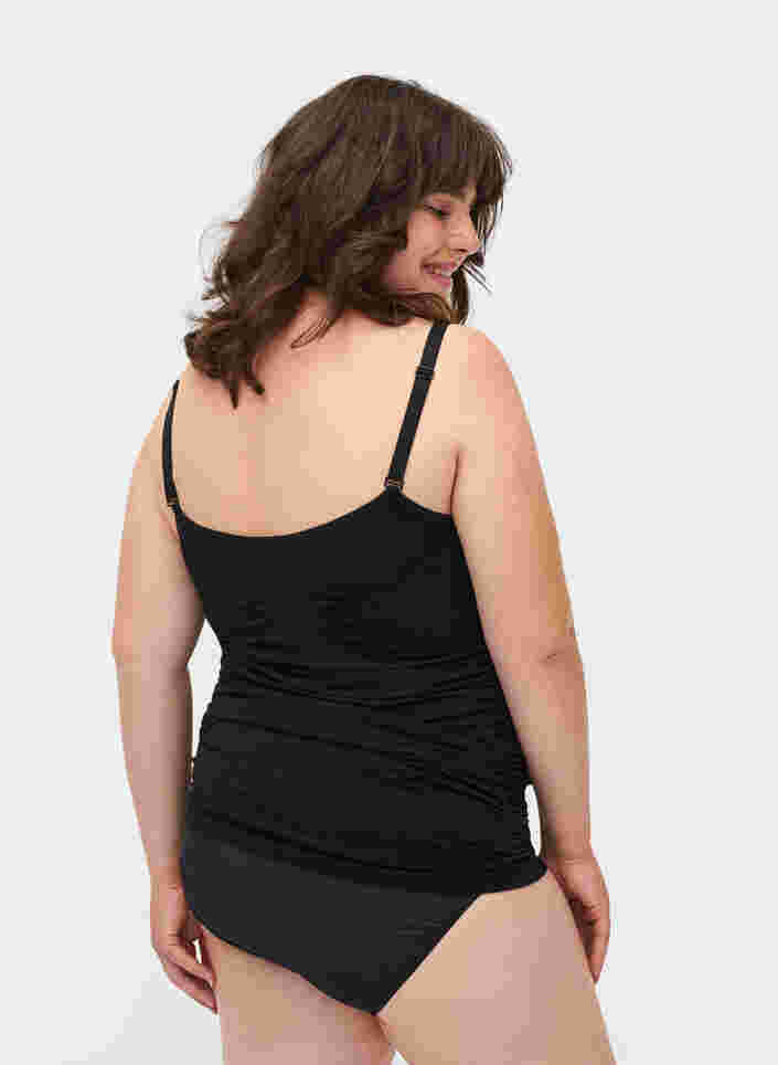 Seamsless Schwangerschaftstop mit Stillfunktion, Black, Model image number 1