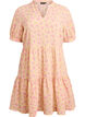 Kurzes A-Linien-Kleid, Gelb, Packshot image number 0