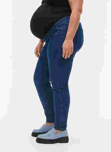 Schwangerschafts-Jeggings mit Taschen hinten, Dark blue, Model image number 2