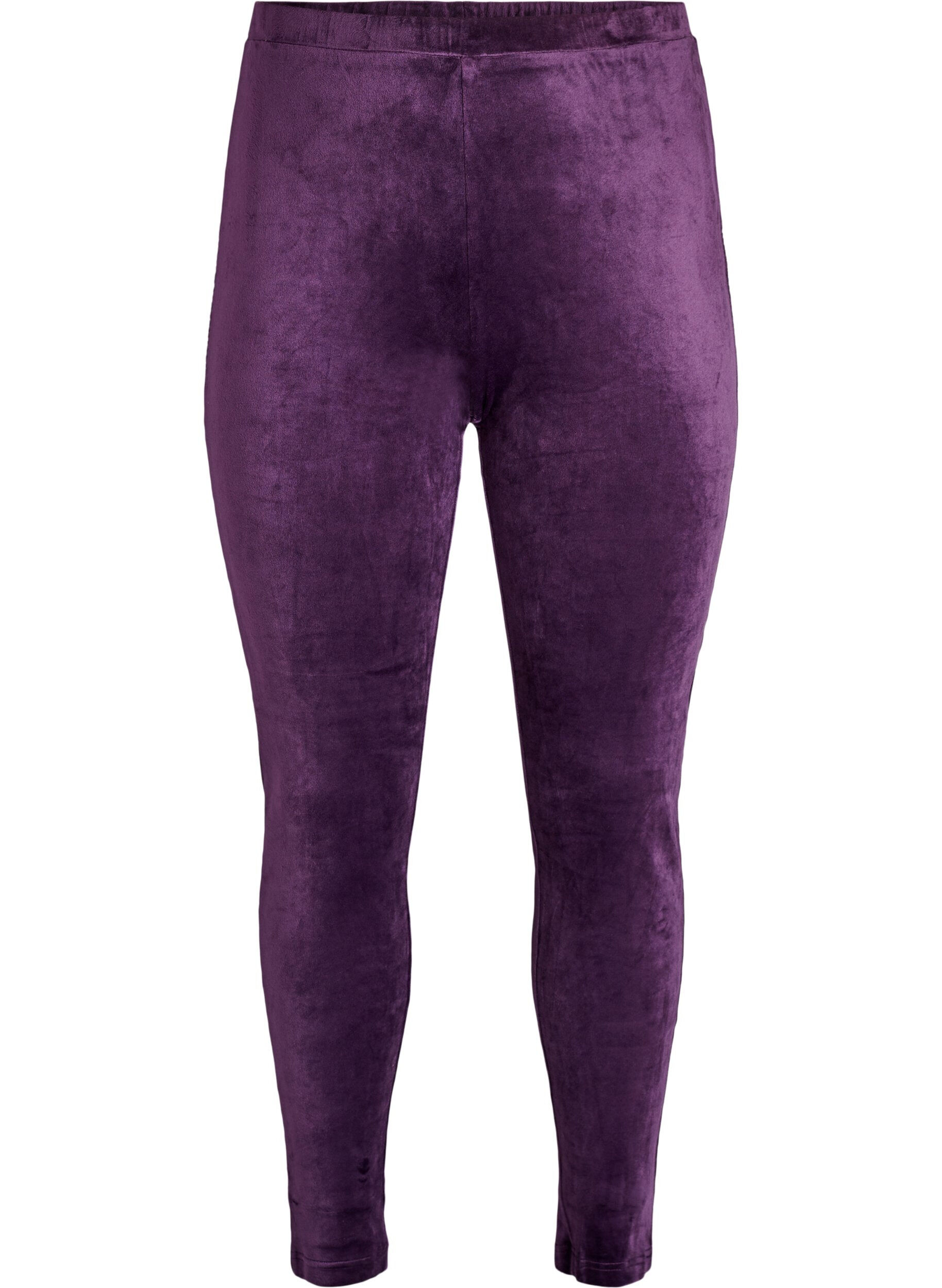 Figurbetonte Leggings aus Velours
