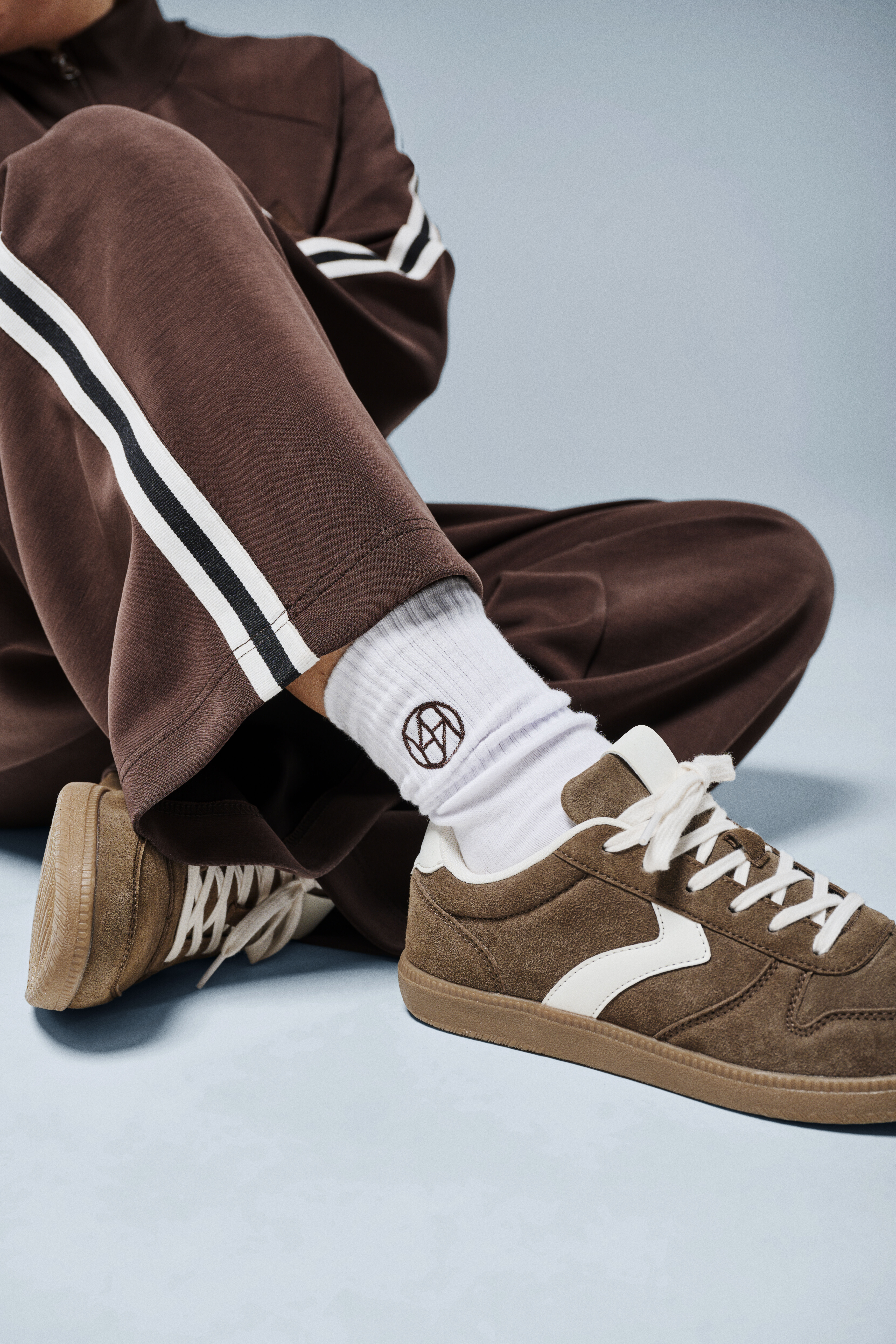 Zizzi Braunes Trainingsset, , Model