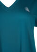 Lockeres Trainings-T-Shirt mit V-Ausschnitt, Gr&uuml;n, Packshot image number 2