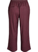 Weite Hose mit hoher Taille, Dunkles Bordeaux, Packshot image number 1