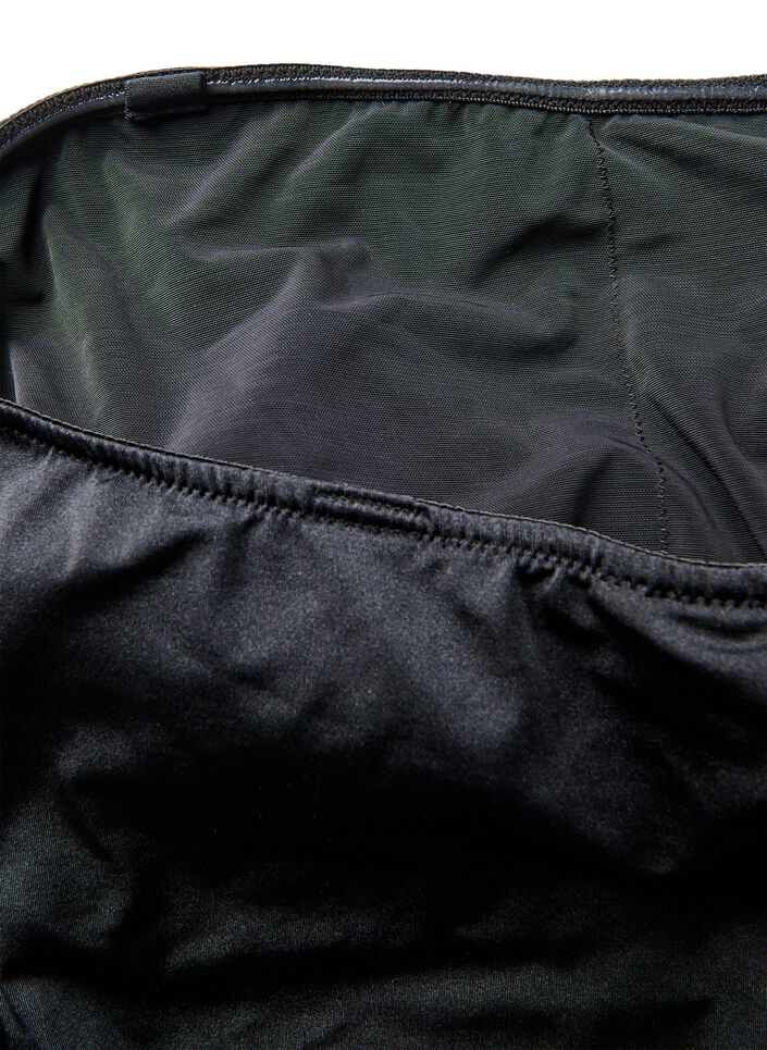 Tankini mit herausnehmbaren Cups und verstellbaren Seiten, Schwarz, Packshot image number 4