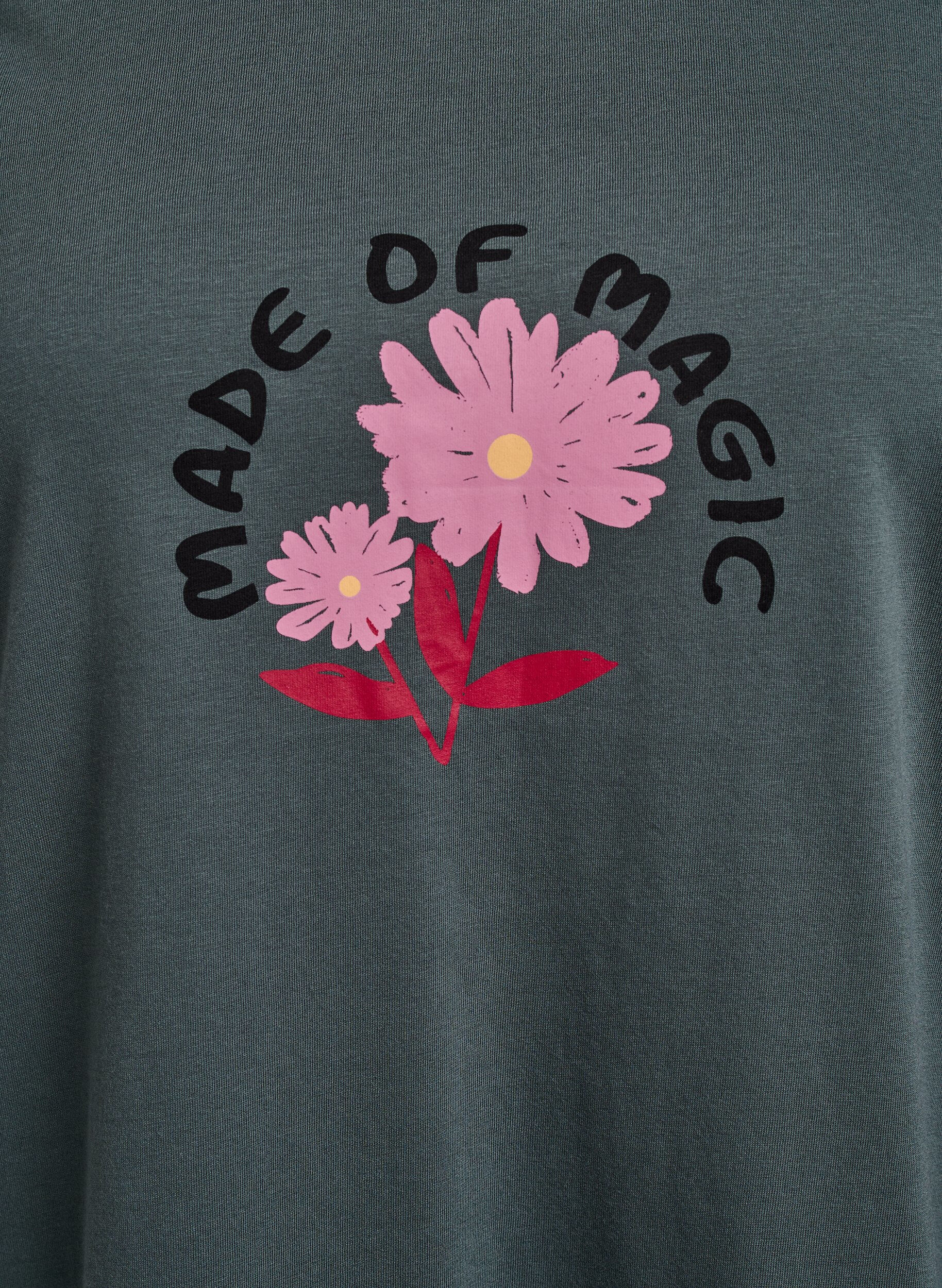 ZizziT-Shirt mit Print, Gr&uuml;n, Packshot image number 2