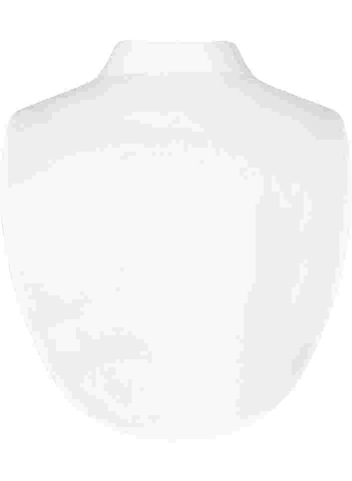Loser Hemdkragen aus Baumwolle, Bright White, Packshot image number 1