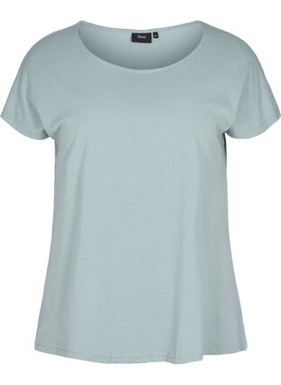 T-Shirt, Silver Blue, Packshot image number 0