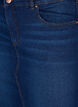 FLASH - Eng anliegender Jeansrock, Blau, Packshot image number 2