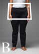 Slim fit Jeans mit normaler Taille, Black, Model image number 1