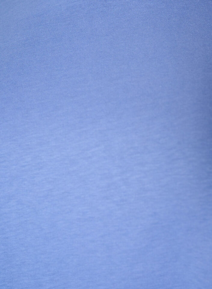 T-Shirt mit asymmetrischem Spitzensaum, lila, Packshot image number 2