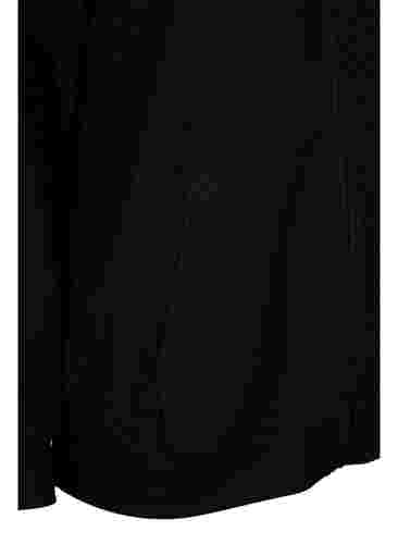 Strukturierter Sportcardigan mit Reißverschluss, Black, Packshot image number 3
