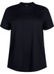 Basic-T-Shirt aus Baumwolle mit Rundhalsausschnitt, Schwarz, Packshot image number 0