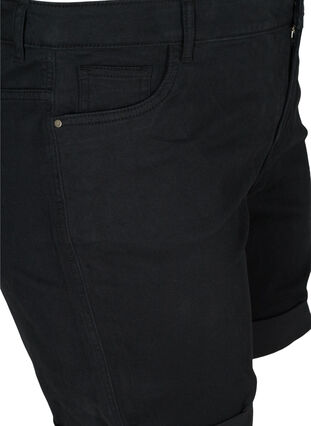 Denim Shorts, Black, Packshot image number 2