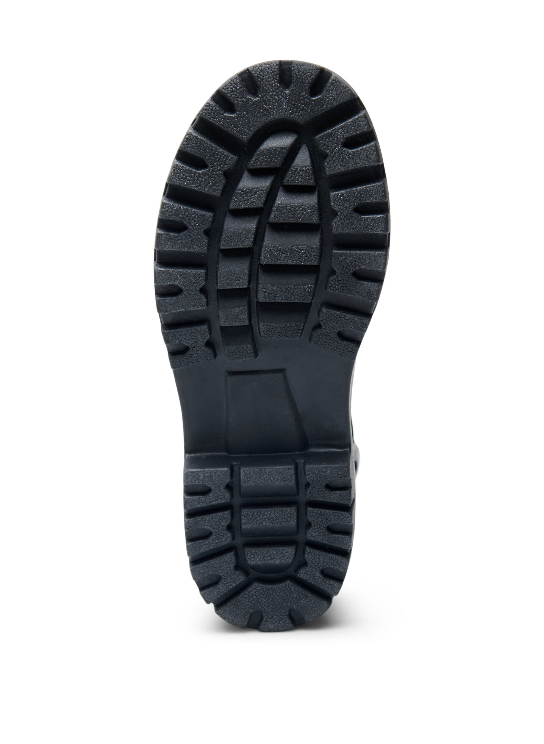 Zizzi Kurze breite Passform Gummistiefel, Black, Packshot image number 4