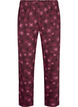 Cotton Pyjamas Hose mit Druck, Dunkles Bordeaux, Packshot image number 0