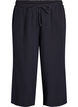 Culotte-Hosen mit hoher Taille, Schwarz, Packshot image number 0
