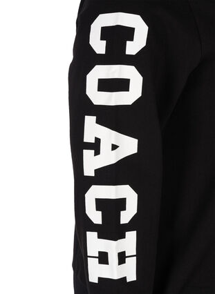 Sweatshirt mit Kapuze, Black w. white star, Packshot image number 2